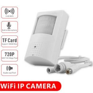 Wired and Wireless IP Built-in 3.7mm Covert Lens camera