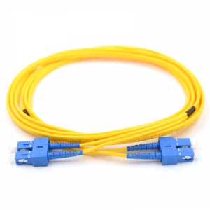 1m SC-SC 62.5/125 OM1 Duplex Multimode PVC Fiber Optic Cable