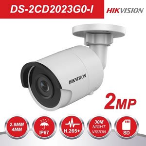 Hikvision DS-2CD2023G0-I 2MP Face Detection IP Camera