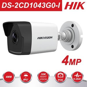 Hikvision 4MP DS-2CD1043G0-I IR Network Bullet Camera