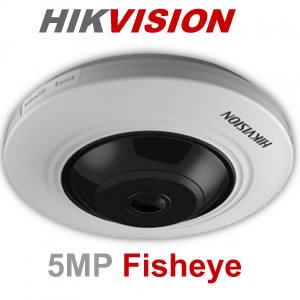 Hikvision DS-2CD2955FWD-I 5MP Network Fisheye Camera