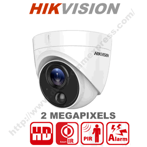 Hikvision DS-2CE71D0T-PIRLPO | 2MP Turbo HD PIR Detection Turret Camera With Alarm Output