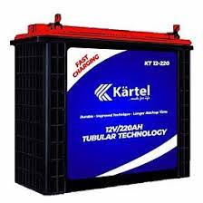 Kartel Tubular 220Ah