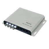 4 Channel Video , 1Ch Reverse Data over fiber
