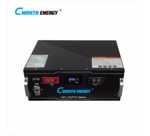 Cworth 2.5KWh 24V Lithium Battery