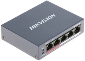 Hikvision DS-3E0105P-E 4-ports PoE Switch