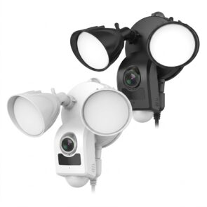 EZVIZ LC1 Outdoor Smart Security Floorlight Camera/Alarm System