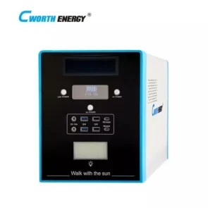 Cworth Portable Solar Genarator Power Station 1,200w 2.5kwh Lithium Battery