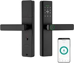 Lentric LT-ZF12 Security Lock | Tuya WIFI Intelligent Fingerprint/Card/Password Phone Controlled Smart Lock