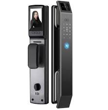 Lentric LT-DF14-Face Security Lock | Tuya WIFI powered Intelligent Fingerprint/Card/Password Phone Controlled Smart Lock