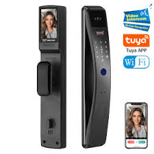 Lentric LT-K36 FACE Tuya Smart Door Lock – All-in-One Facial Recognition Security System
