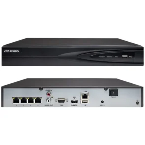 Hikvision DS-7604NI-K1  1U 4K NVR 4Ch 8MP POE NVR