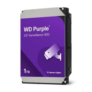 WD Purple Surveillance Hard Drive – 1TB