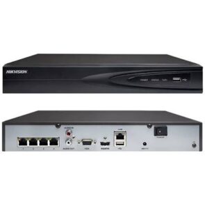 Hikvision DS-7604NI-K1  1U 4K NVR 4Ch 8MP POE NVR