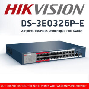 Hikvision DS-3E0326P-E 24ch PoE Switch