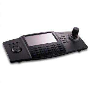 Hikvision DS-1200KI Keyboard with 4-axis Joystick. The Joy stick should have a LAN port